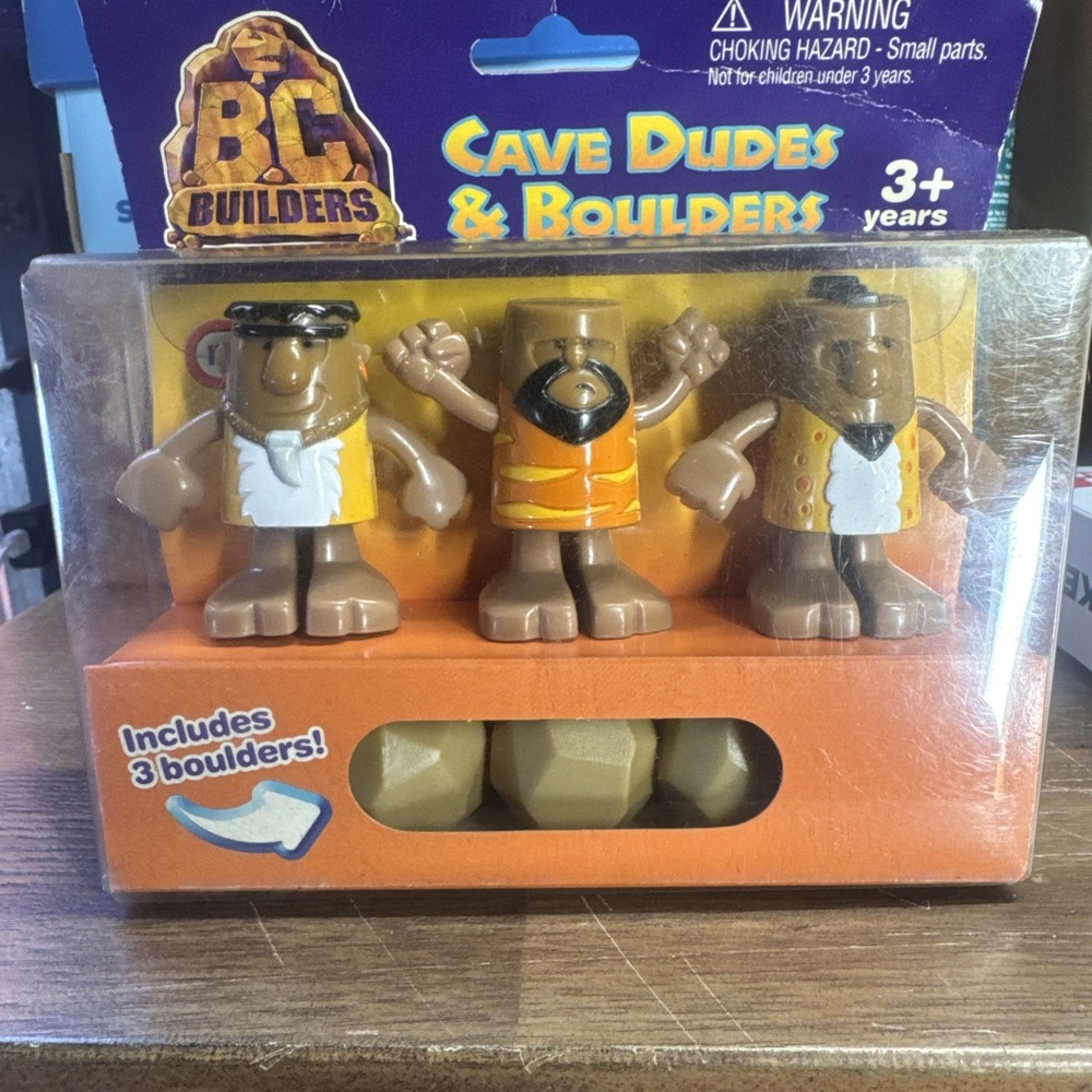 B.C. Builders Caveman Dude - BRAND NEW Little Tikes‎ - Caveman Action Figures